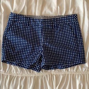 Merona navy and white size 2 shorts